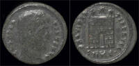 Roman follis Constantine I follis campgate