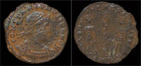 Roman half follis Constantine II half follis