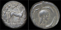 Sicily tetradrachm Sicily Syracuse AR tetradrachm