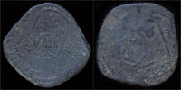 Spain 8 maravedis Spain Philip IV 8 maravedis Valladolid restruck VIII maravedis 1641 Sevilla