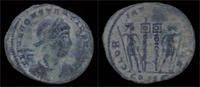 Roman follis Constantius II AE follis