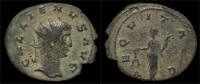 Roman antoninianus Gallienus billon antoninianus Aequitas standing left