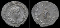 Roman antoninianus Trebonianus Gallus AR antoninianus Apollo standing left