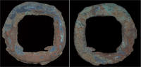 China goose-eyed coin China Eastern Han dynasty usurper Dong Zuo goose-eyed coin