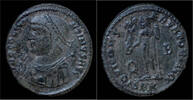Roman AE3 Constantine I AE3 Jupiter standing left