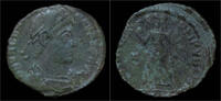 Roman AE3 Valens AE3 Victory advancing left