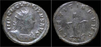 Roman antoninianus Tacitus billon antoninianus Laetitia standing left