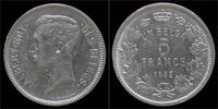 Belgium 5 frank Belgium Albert I 5 frank 1933 French