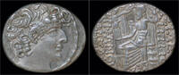 Roman tetradrachm Syria Seleucis and Pieria AR tetradrachm- imitation of Philip Philadelphos