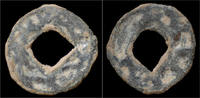 Soghd AE cash-like Soghd Samarqand Ikhshids of Samarqand Ruler Turgar AE cash-like coin