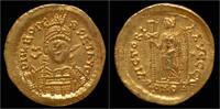 Roman solidus Leo I AV solidus