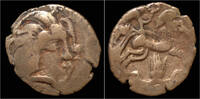 Celtic stater Celtic Pictones Electrum stater "à la main"