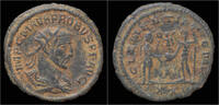 Roman antoninianus Probus AE antoninianus Probus standing right