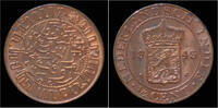 Netherlands Indies 1/2 cent Netherlands Indies 1/2 cent 1945- UNC
