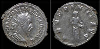 Roman antoninianus Trajan Decius AR antoninianus Abundantia standing right