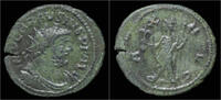 Roman antoninianus Carausius antoninianus Pax standing left