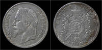 France 5 franc France Napoleon III 5 franc 1868A