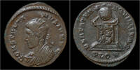 Roman AE3 Constantine II AE3 altar inscribed