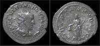Roman antoninianus Trebonianus Gallus AR antoninianus Libertas standing facing