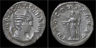 Roman antoninianus Otacilia Severa AR antoninianus Juno standing left