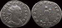 Roman antoninianus Tacitus AR antoninianus Aeqvitas standing left -