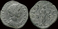 Roman sestertius Julia Mamaea sestertius Venus standing right -