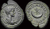 Moesia Inferior AE21 Moesia Inferior Nicopolis Caracalla AE21 eight-pointed star -