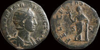 Roman sestertius Julia Mamaea AE sestertius Felicitas standing facing -