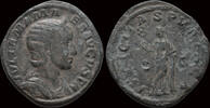 Roman sestertius Julia Mamaea AE sestertius Felicitas standing facing -