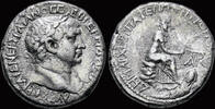Kiliki tetradrachm Kilikia Tarsos Trajan AR tetradrachm city-goddess seated right -