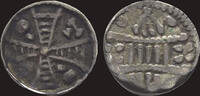 Southern Nethrlands denarius Southern Netherlands Emission of city Brussel Heintrich II / III denarius -