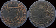 Southern Netherlands liard Southern Netherlands Liege Johann Theodor von Bayern liard 1751 -