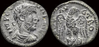 Troas As Troas Alexandria Gallienus AE As eagle -