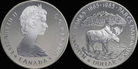 Canada 1 dollar Canada 1 dollar 1985- 100th anniversary of the National Parks -