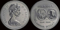 Canada 1 dollar Canada 1 dollar 1974- Winnipeg -