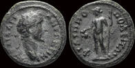 Thrace assarion Thrace Philippopolis Antoninus Pius AE assarion Dionysos standing left -