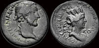 Seleucis and Pieria AE25,5 Seleucis and Pieria Laodicea ad Mare Antoninus Pius AE25,5 bust of Tyche right -