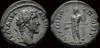Thrace assarion Thrace Philippopolis Antoninus Pius AE assarion Dionysos standing left -