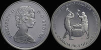 Canada 1 dollar Canada 1 dollar 1988- 250th anniversary of Saint-Maurice ironworks -