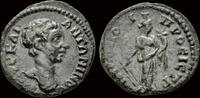 Moesia Inferior assarion Moesia Inferior Nicopolis ad Istrum Caracalla AE assarion Tyche standing left -