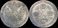 Austrian Netherlands 1/2 kroon Austrian Netherlands Maria-Theresia 1/2 kroon (couronne) 1765 -