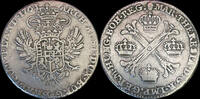 Austrian Netherlands 1/2 kroon Austrian Netherlands Maria-Theresia 1/2 kroon (couronne) 1763 -