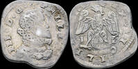 Italy 4 tari Italy Sicily Messina Philip III of Spain AR 4 tari 1619 -