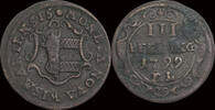 Germany 3 pfennig Germany Wismar Stadt (under Swedish occupation) 3 pfennig 1799 -