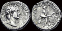 Kilikia tetradrachm Kilikia Tarsos Trajan AR tetradrachm city-goddess seated right -