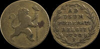 Austrian Netherlands 2 liards Austrian Netherlands Etats Belgiques Unis 2 liards 1790 -