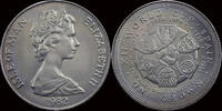 Isle of Man crown Isle of Man 1 crown 1982 XII world cup Spain 1982 -