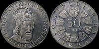 Austria 50 schilling Austria 50 schilling 1965 - 600th anniversary of the Vienna university -