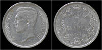 Belgium 5 frank Belgium Albert I 5 frank (1 Belga) 1933 FR-pos B