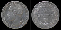 Belgium 5 frank Belgium Leopold I 5 frank 1835-pos A